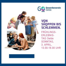 Von Shoppen bis Schlemmen – Frühlings-Erlebnis-Tag FET am 3.4.