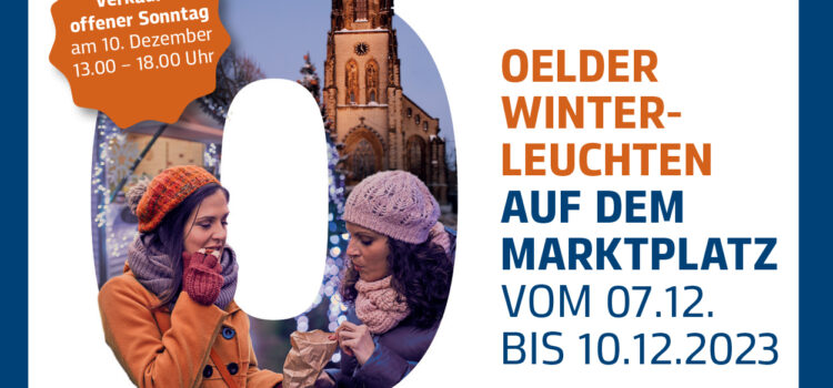 Oelder Winterleuchten  7. bis 10. Dez. Marktplatz