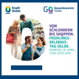 Bummeln, Schoppen, Schlemmen – Frühlings-Erlebnis-Tag FET am 16.4. Bummeln, Schoppen, Schlemmen – Frühlings-Erlebnis-Tag FET am 16.4.