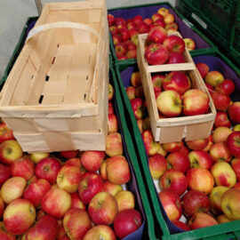 Apfelwoche mit Apfelmarkt am 24.10. auf dem Wochenmarkt