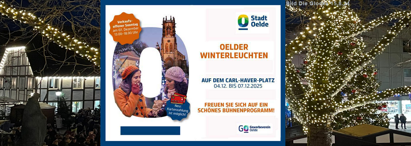 Einladung zum Winterleuchten auf dem Haverplatz 4. - 7. Dez.