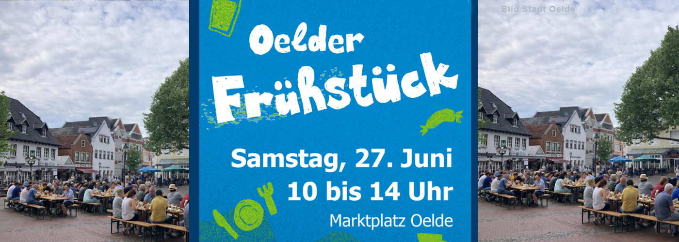 Einladung zum Oelder Frühstück