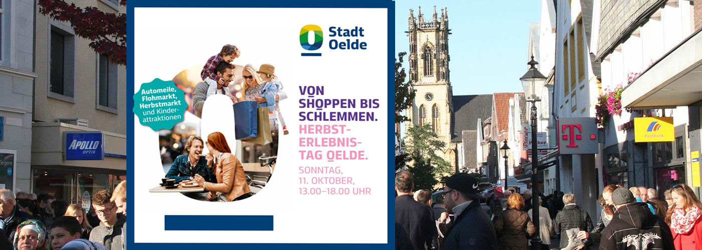 Bummeln, Shoppen, Schlemmen beim HET am 11.10.